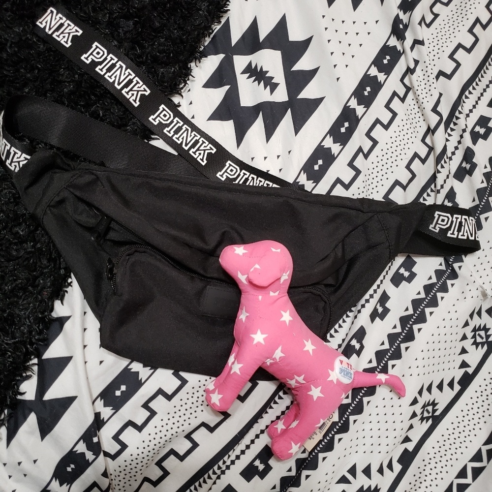 PINK fanny pack with gift